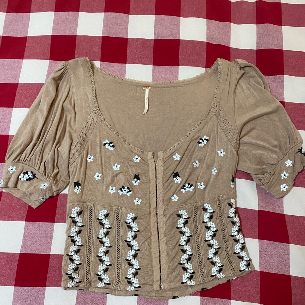 Free People corset top